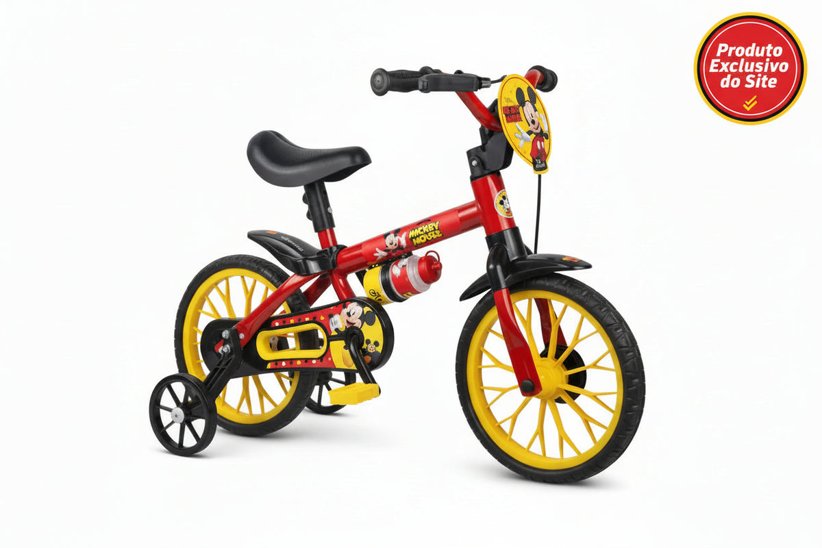 Bicicleta Aro 12 Mickey - Loja Do Thor