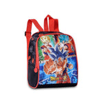 Kit Mochila Dragon Ball Super Carrinho Azul 40x30x13cm - Loja Do Thor