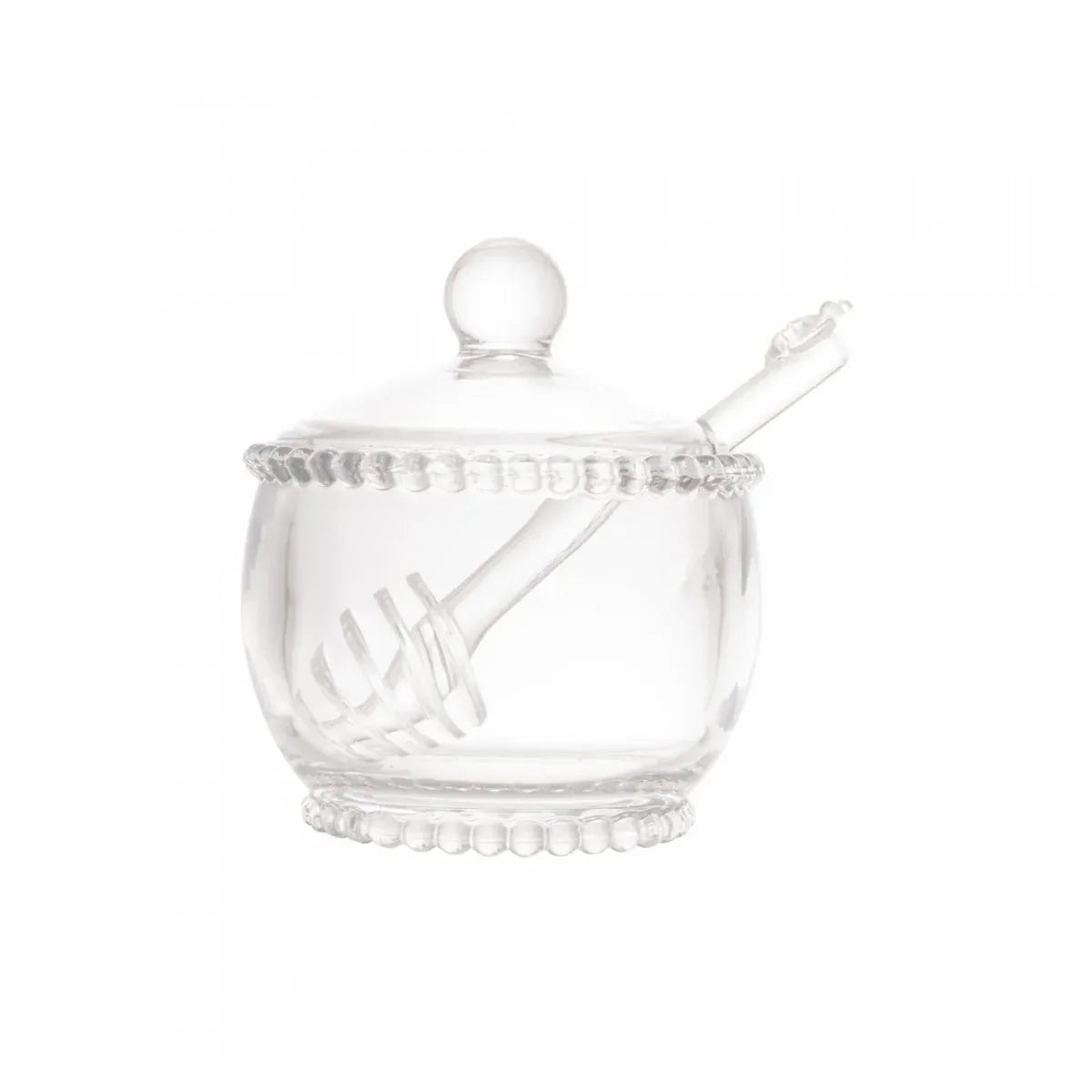 Meleira de Cristal com Pegador Pearl 200ml - Wolff - Loja Do Thor