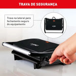 Grill Panini 127V Preto Arno Compacto SW3318B2 - Loja Do Thor
