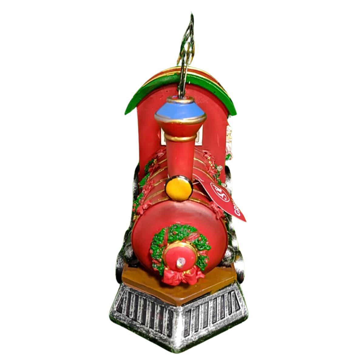 Adorno Natalino Trem do Papai Noel C/Led Grillo 56822