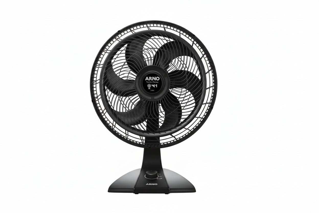 Ventilador De Mesa Turbo Force 2 Em 1 40Cm Preto Arno 127V - Loja Do Thor