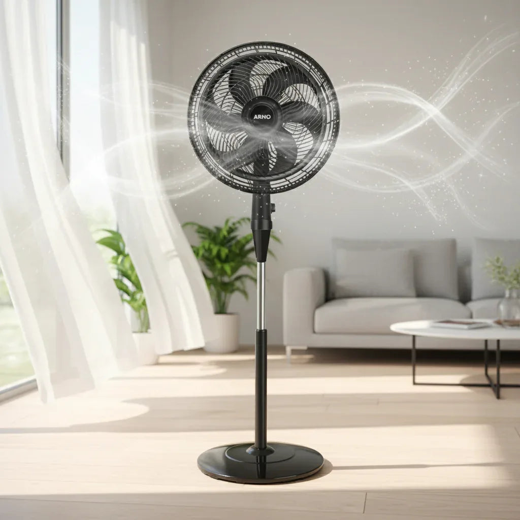 Ventilador Turbo Force Coluna 40CM 127V VFC4 Arno VE3280B1 - Loja Do Thor