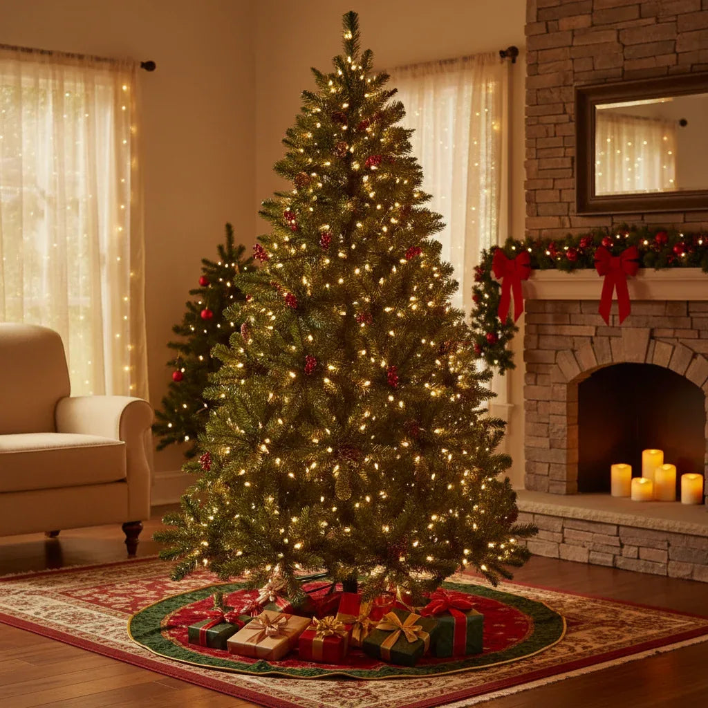 Arvore Decorada Alpina 150CM 400 Galhos Magizi 16818 - Loja Do Thor