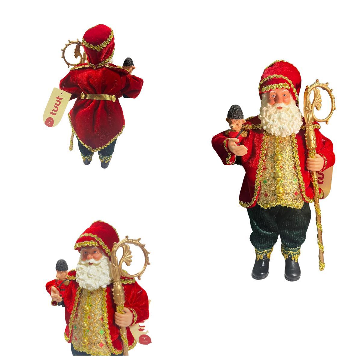Papai Noel Colection Rei 30Cm 30274