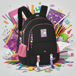 Mochila De Costas 17 Luluca Preto Clio Style Lu24601 - Loja Do Thor