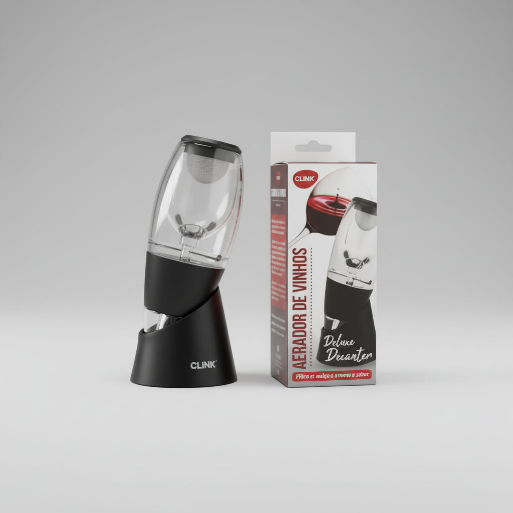 Aerador Decanter De Vinho Plastico 14X4CM
