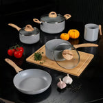 Conjunto De Panelas Ceramic Life Easy Brinox 5 Pecas - Loja Do Thor