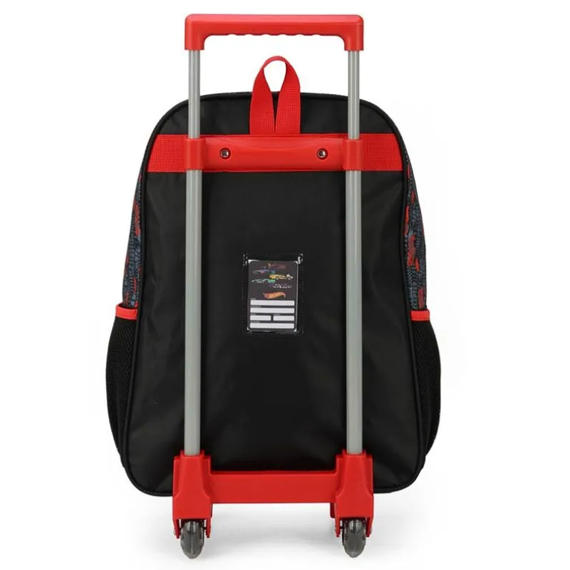 Mochila De Rodinhas Hot Wheels Preto Luxcel