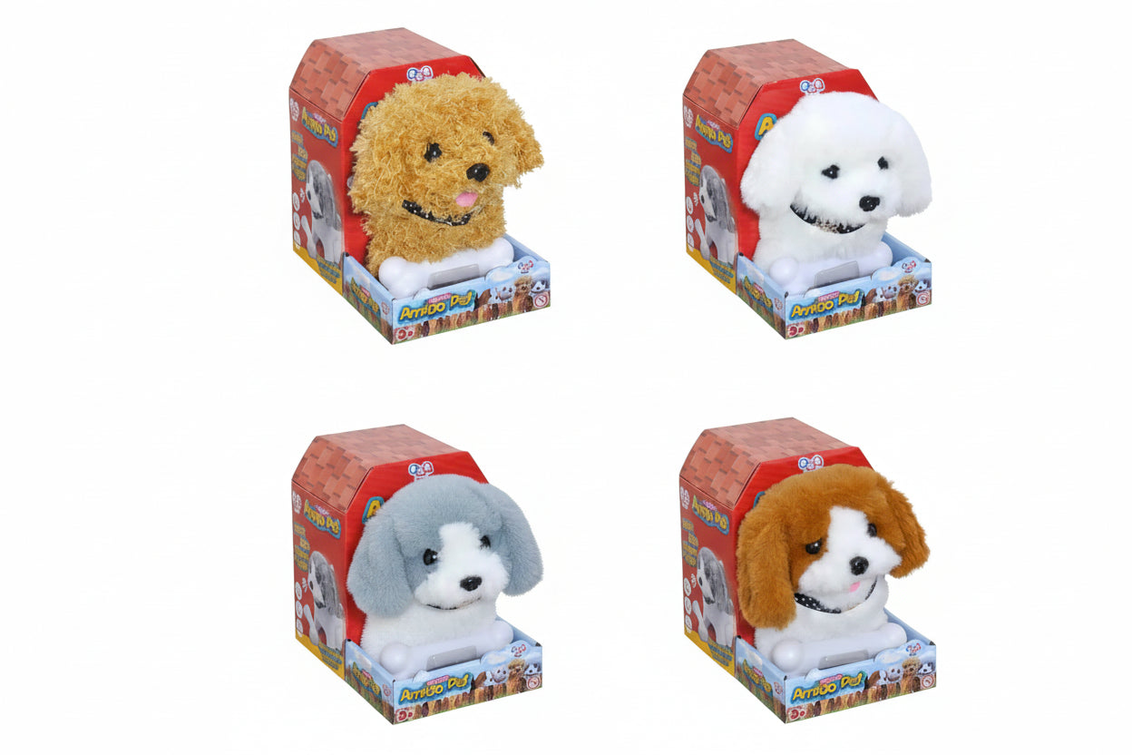 Brinquedo Pelucia Com Movimento Amigo Pet Sortido Caa Toys - Loja Do Thor