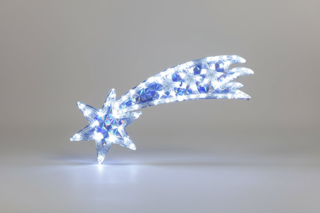 Cometa 69 LEDs Branco 8 Funções - Global