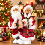 Papai E Mamãe Noel Música e Movimento 54cm - Grillo 66959-035