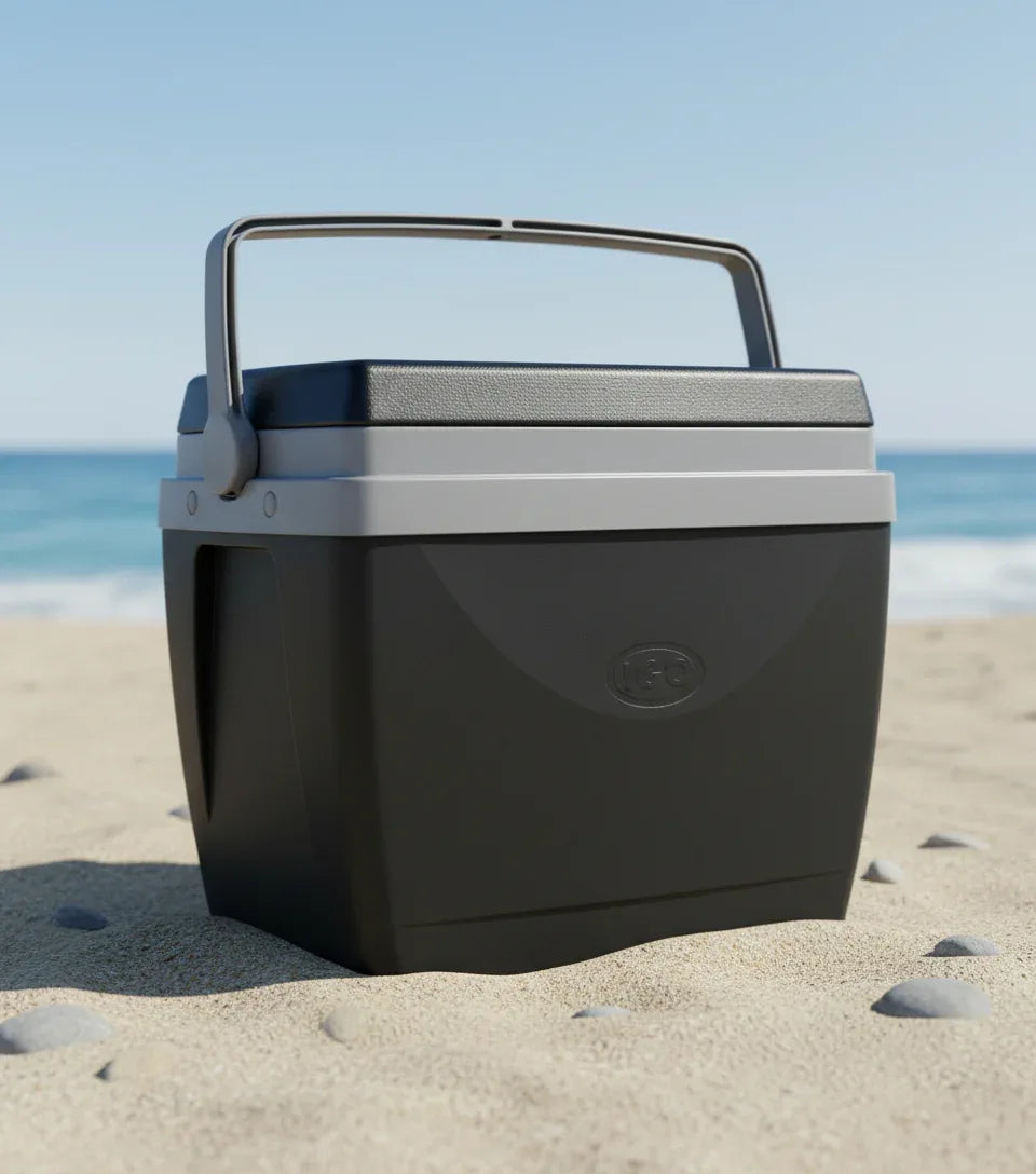 Caixa Térmica 34 Litos Preta - Loja Do Thor