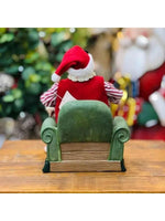 Papai Noel Sentado No Sofa 28cm - Magizi 29001 - Loja Do Thor