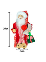 Papai Noel de Pijama Vermelho 30cm - Florarte - Loja Do Thor