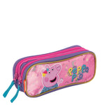 Estojo Peppa x Dots 2 Comp - Colorido - Poliester