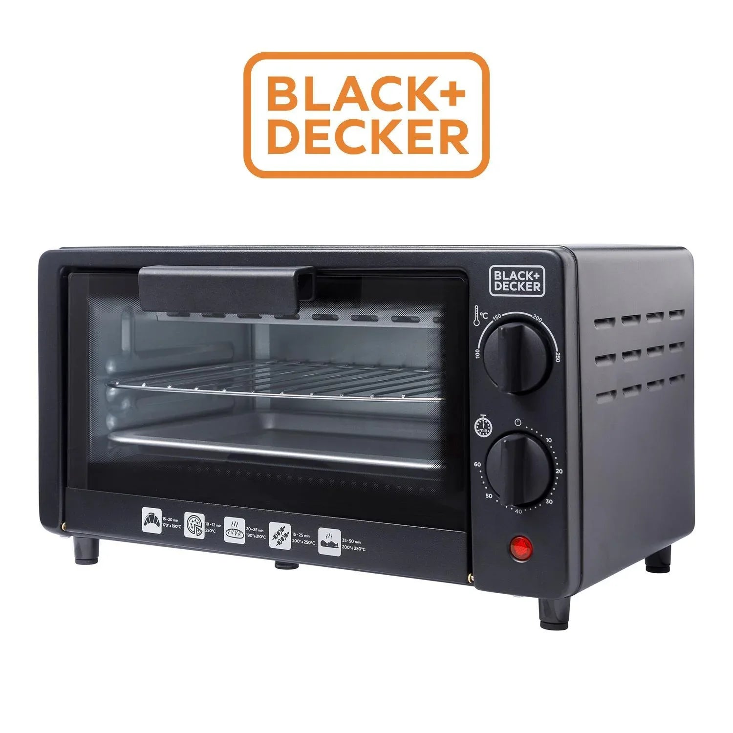 Forno Elétrico Black Decker De Bancada Capacidade 9L - 127V - Loja Do Thor