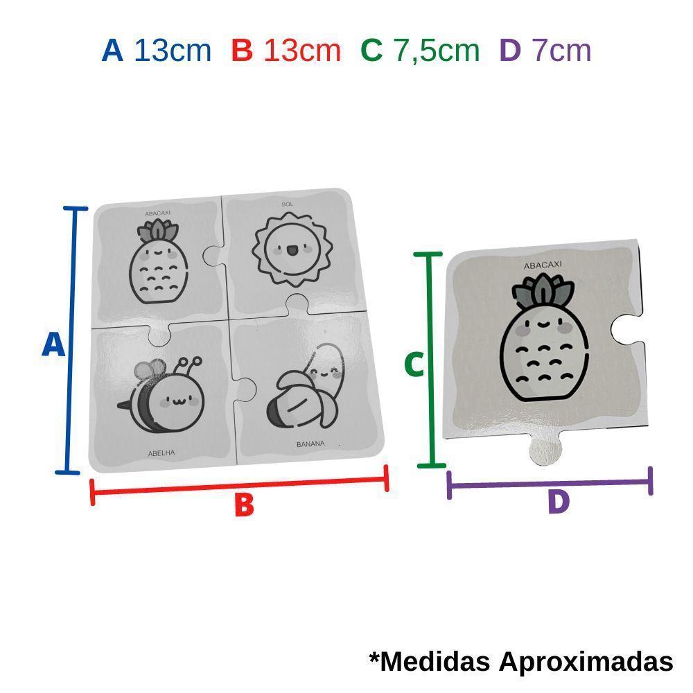 Quebra Cabeca Para Educacao Infantil Conhecendo As Cores