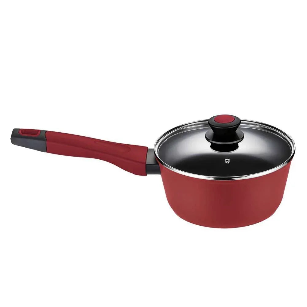 Panela Antiaderente Para Inducao 16 Cm Everyday Vermelha - Loja Do Thor