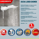Ducha Lorenzetti Loren Shower Eletrônica 7500W - 220V - Loja Do Thor