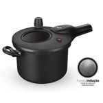 Panela De Pressão Visor Indução Preto 4,5 Litros -MTA
