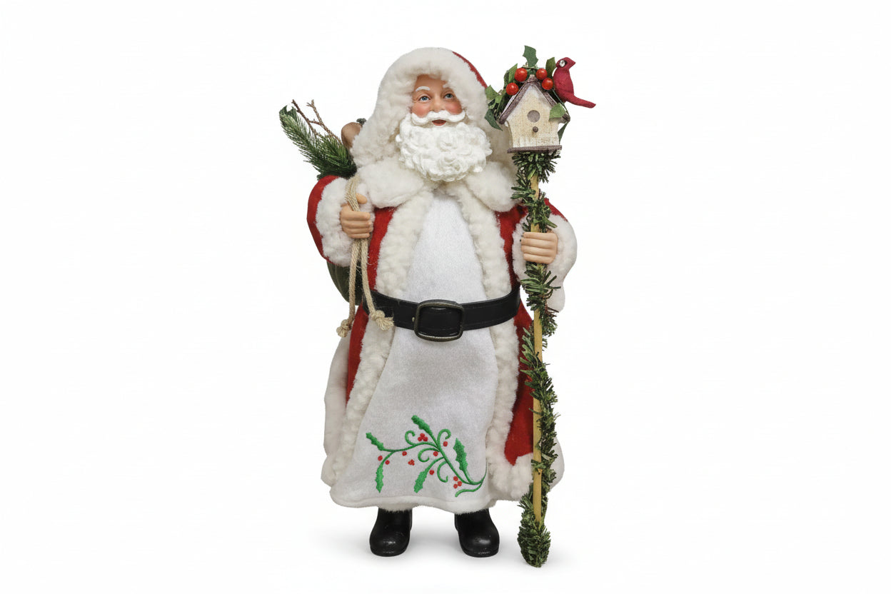 Papai Noel Colection 30Cm Alpino Magizi - Loja Do Thor