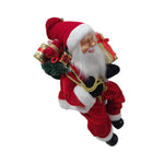 Papai Noel sacola de presente 40cm Sentado VM Yangzi 25614