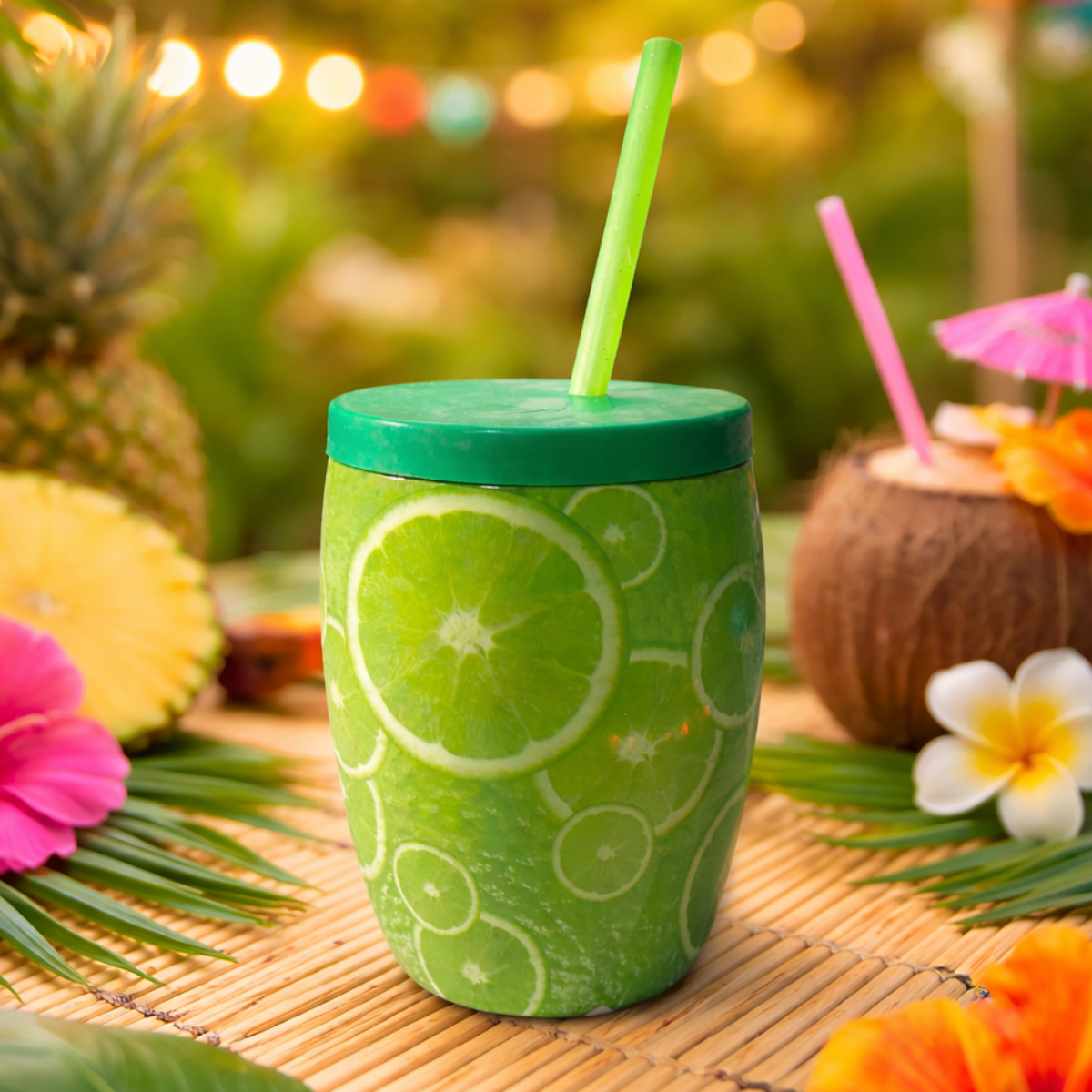 Kit 6 Copos de Fruta Limão  650 ML - Injetemp