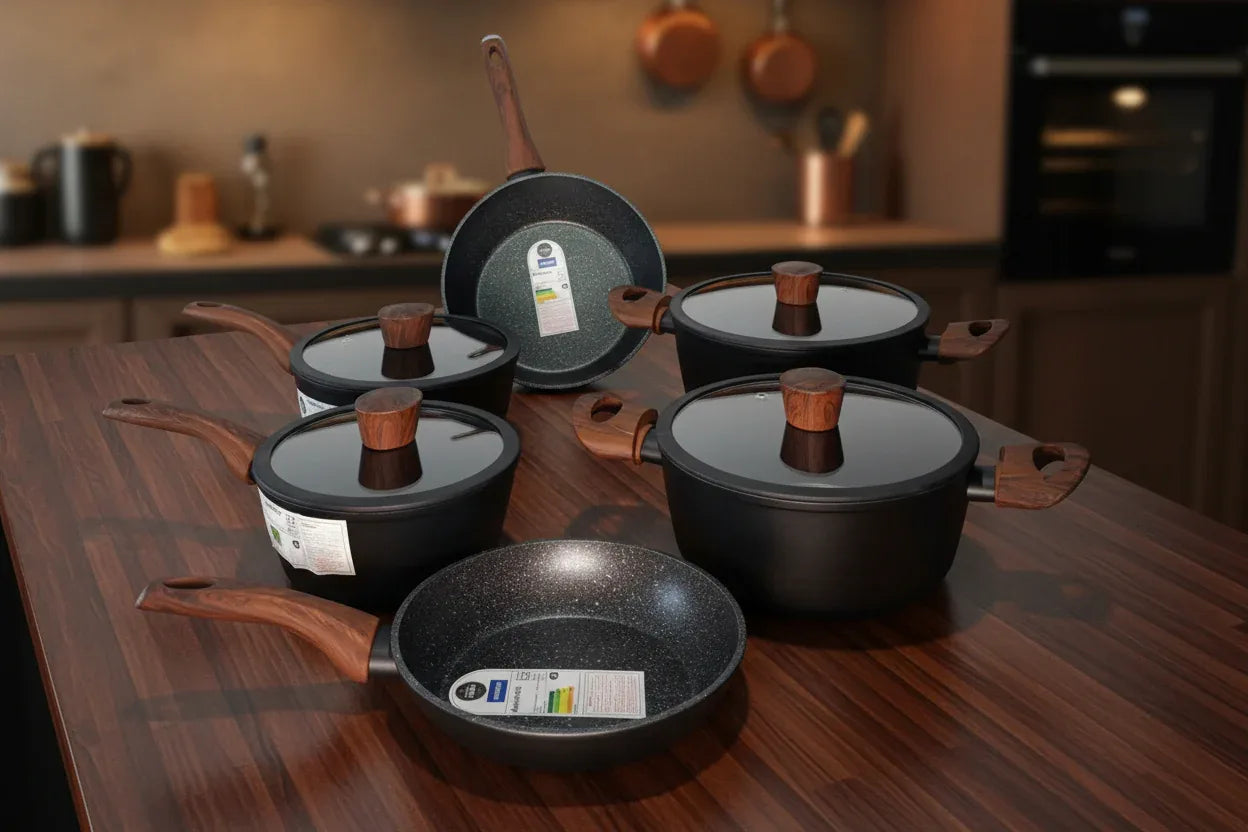 Conjunto de Panelas Brinox Ceramic Life 6 Pecas Sirius 4814/103 - Loja Do Thor