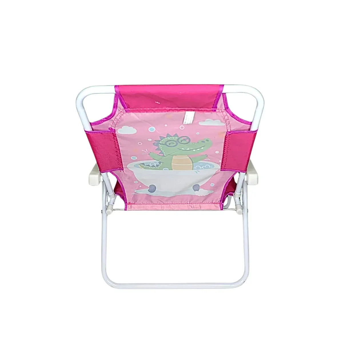 Cadeira De Praia Infantil Jacaré Na Banheira De Oxford 53CM - Loja Do Thor