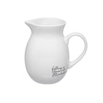 Jarra Cerâmica Manha Hauskraft 1L BRANCO