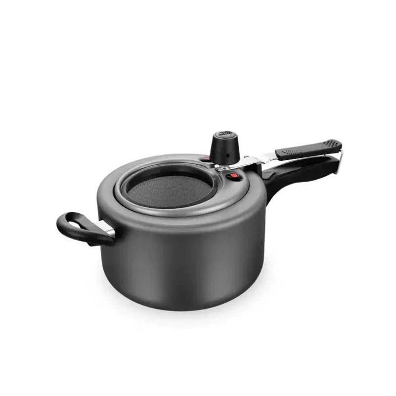 Panela de Pressao Grafite 4,5L C/ Visor de Vidro 6030 MTA - Loja Do Thor