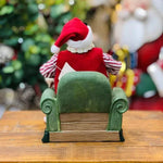 Papai Noel Sentado No Sofa 28cm - Magizi 29001 - Loja Do Thor