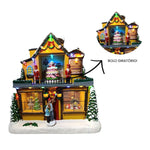 Doceria Natalina C/Movimento Iluminada e C/Som Florarte 60969 - Loja Do Thor