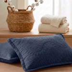 Porta Travesseiro Azul Escuro 50x70CM Jolitex 160822001J3999