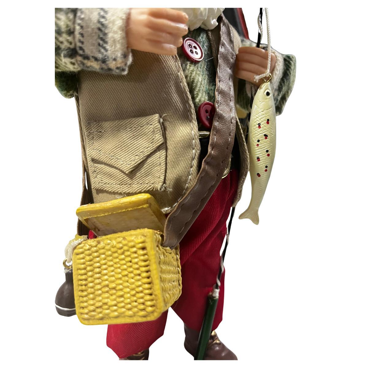Papai Noel Colection Pescador 30CM 30272