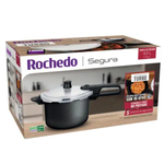 Panela de Pressão Segura 4,5L Grafite - Rochedo