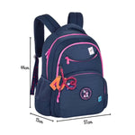 Mochila de Costas Azul Luluca LU24635 - Loja Do Thor