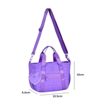 Bolsa Tiracolo Lilás Rebecca Bonbon M Rb2968Ll Lilas
