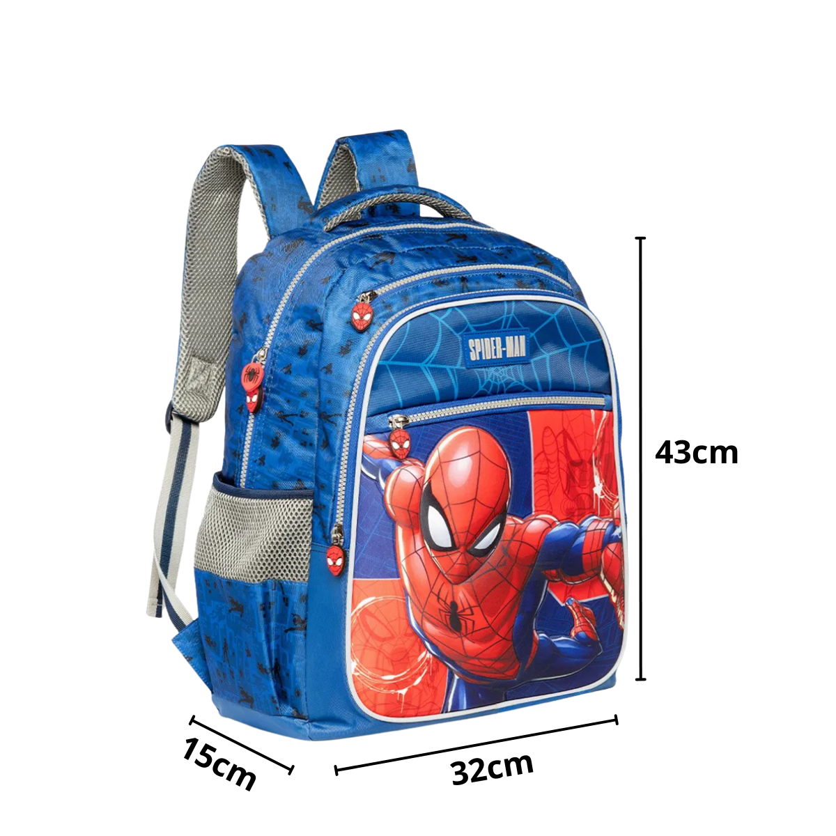 Kit Mochila Estojo17 Spider-Man Y - 14952 - Artigo Escolar