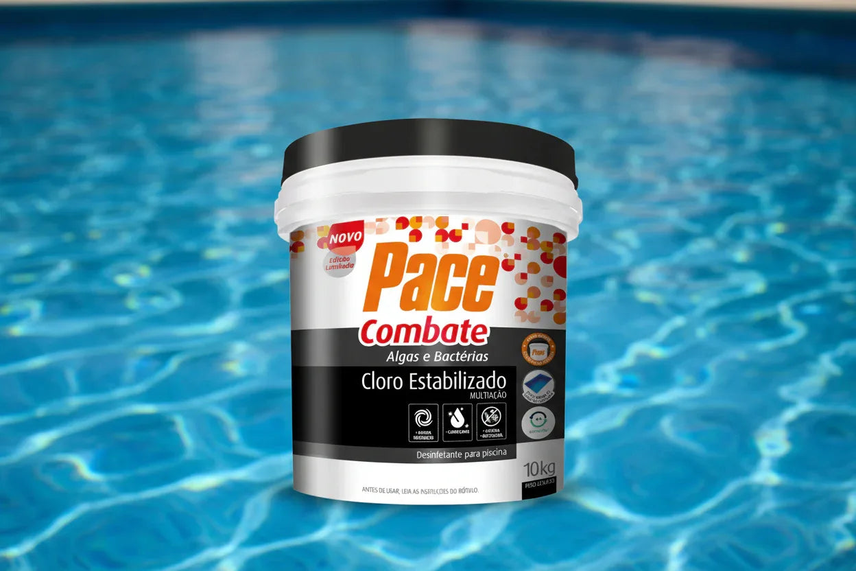 Pace Combate Hth 10Kg Multiação 3 Em 1 Para Piscinas - Loja Do Thor
