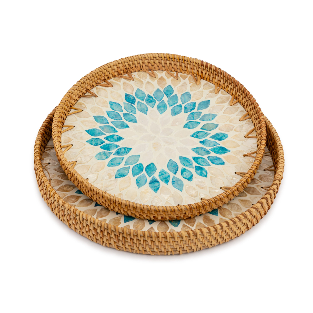 Kit 2 Bandejas Decorativas Mori RM1391