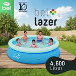 Piscina Inflavel 4.600 L Bel De Pvc E Poliester - Loja Do Thor