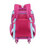 Mochila Princesas Disney Bolsa Rodinha Infantil 16L Rosa - Loja Do Thor