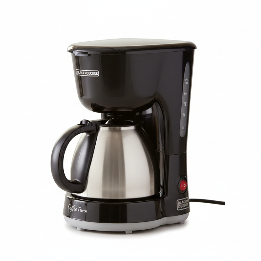 Cafeteira Elétrica com Jarra em Inox 110V - Black Decker - Loja Do Thor