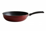 Frigideira Funda 24Cm Rochedo Limpa Facil - Vermelho
