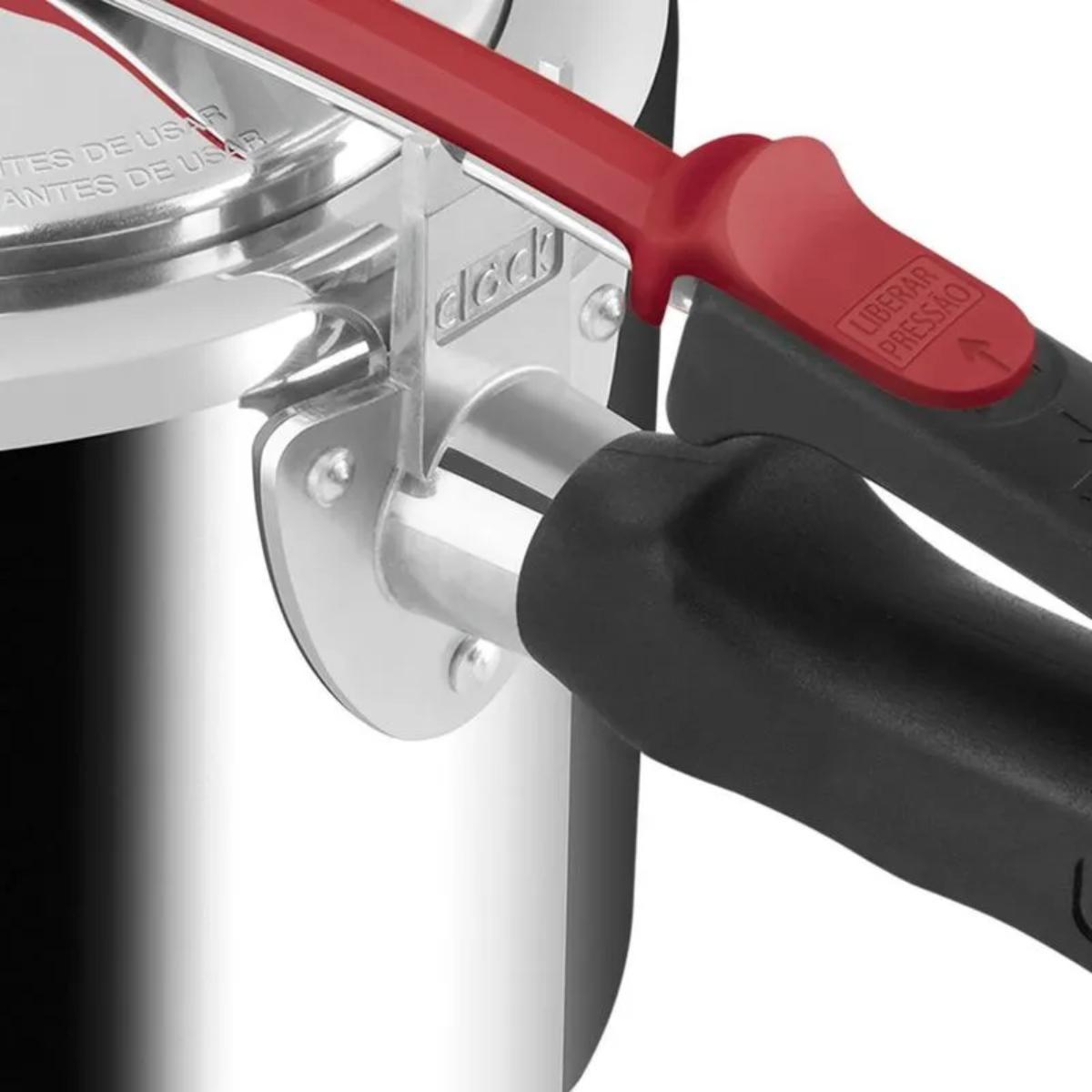 Panela de Pressao 4,5L Clock Original C/Fechamento Interno