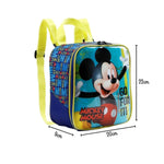 Kit Mochila de Rodinha Lancheira Termica e Estojo Mickey - Loja Do Thor