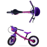 Bicicleta Balance Infantil Bike Feminina 3 Aro 12 - Nathor - Loja Do Thor