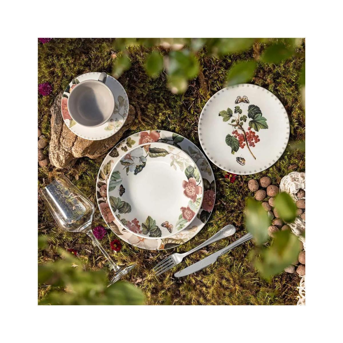 Aparelho De Jantar/Cha 20Pcs - M. Order - Garden - AW20-5960 - Loja Do Thor